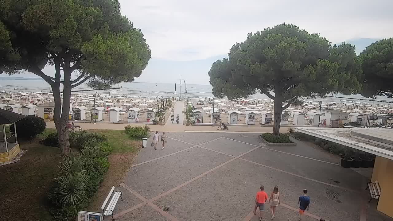 Web kamera Grado – Ulaz na plažu (Lido di Grado)