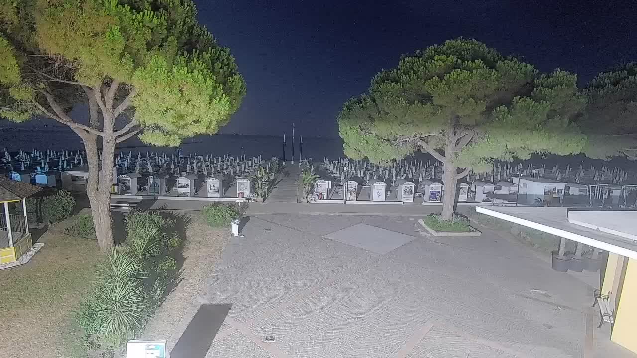 Spletna kamera Gradež (Grado) – Vhod na plažo