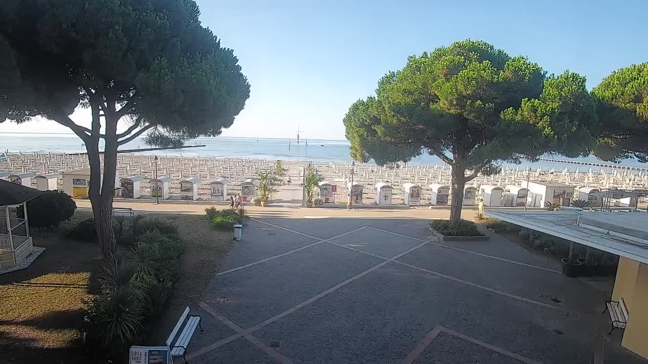 Webcam de Grado – Entrada de la playa (Lido di Grado)