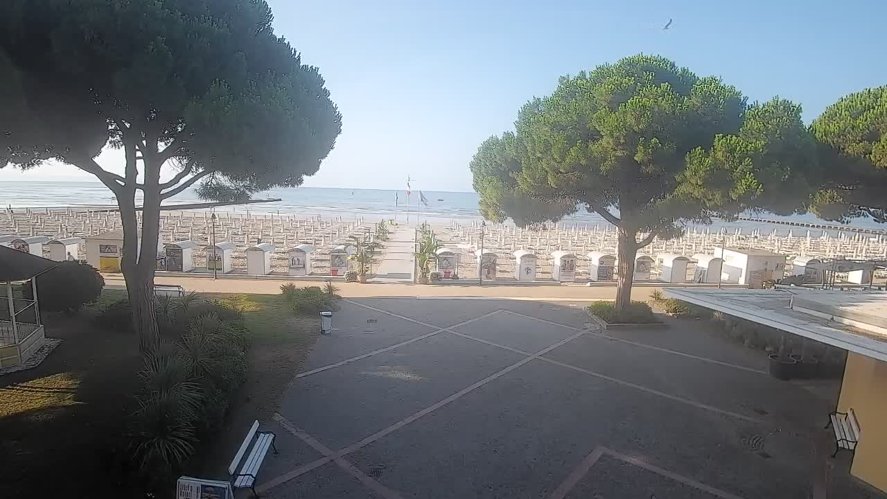Spletna kamera Gradež (Grado) – Vhod na plažo