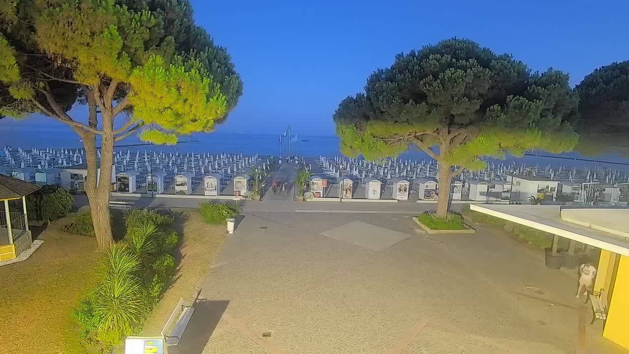 Web kamera Grado – Ulaz na plažu (Lido di Grado)