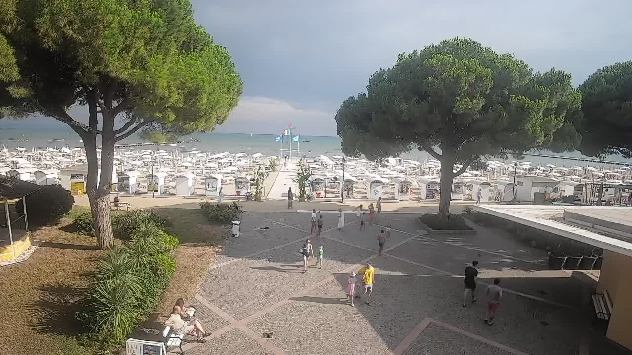 Webcam Grado – Entrée de la plage (Lido di Grado)