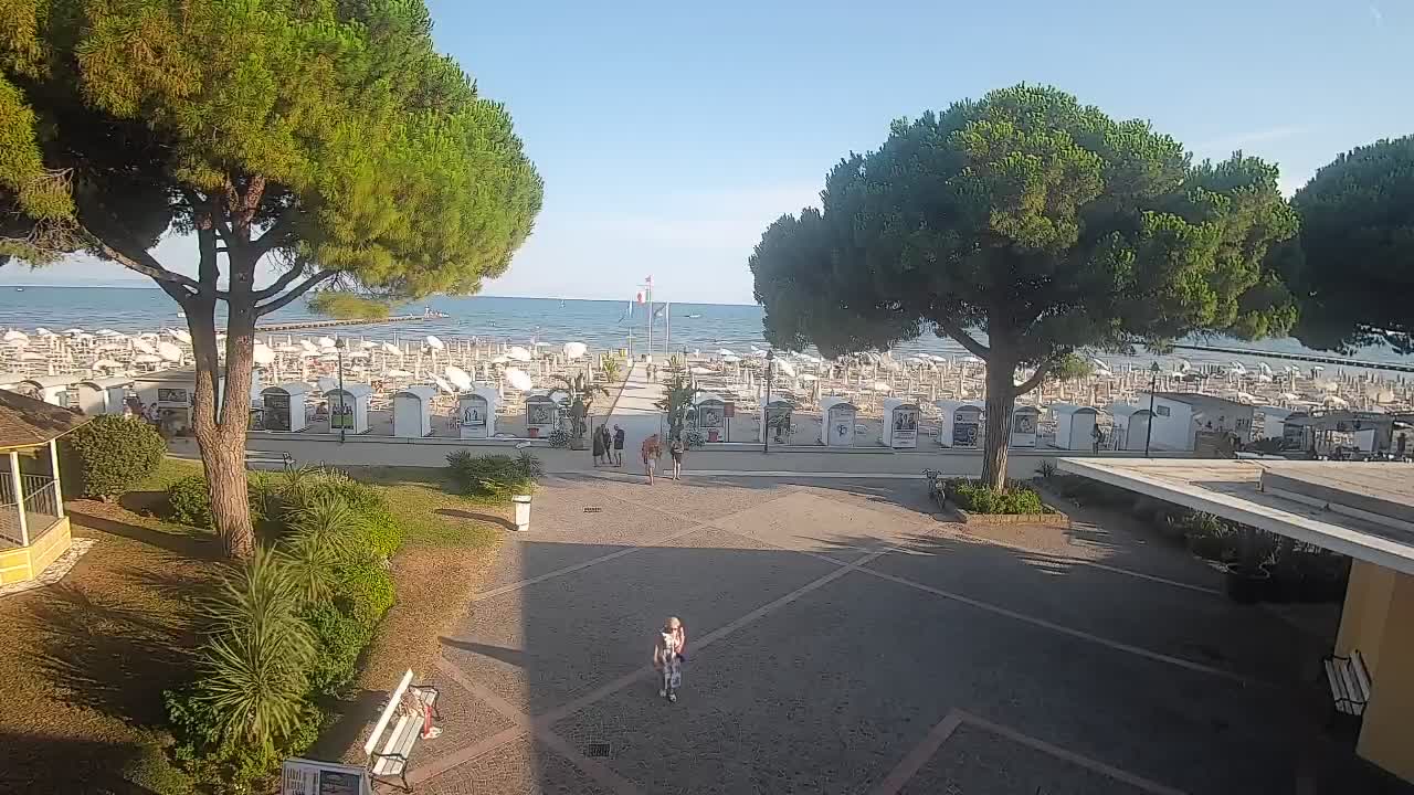 Grado Webcam – Strandzugang am Lido di Grado