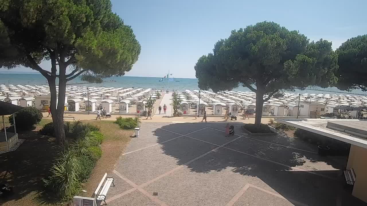 Webcam Grado – Entrée de la plage (Lido di Grado)