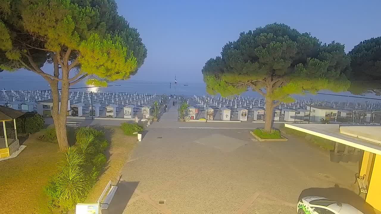 Webcam Grado – Entrée de la plage (Lido di Grado)