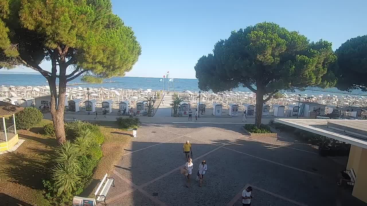 Webcam Grado – Entrée de la plage (Lido di Grado)