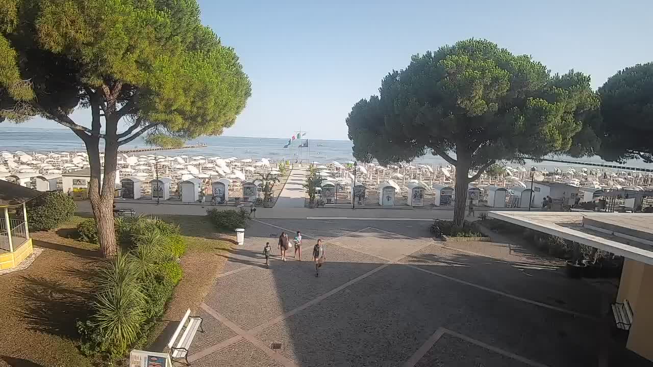Webcam Grado – Entrée de la plage (Lido di Grado)
