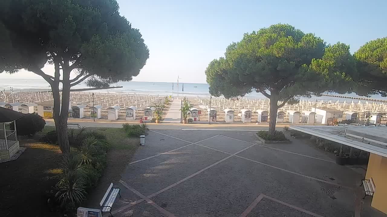 Webcam Grado – Entrée de la plage (Lido di Grado)