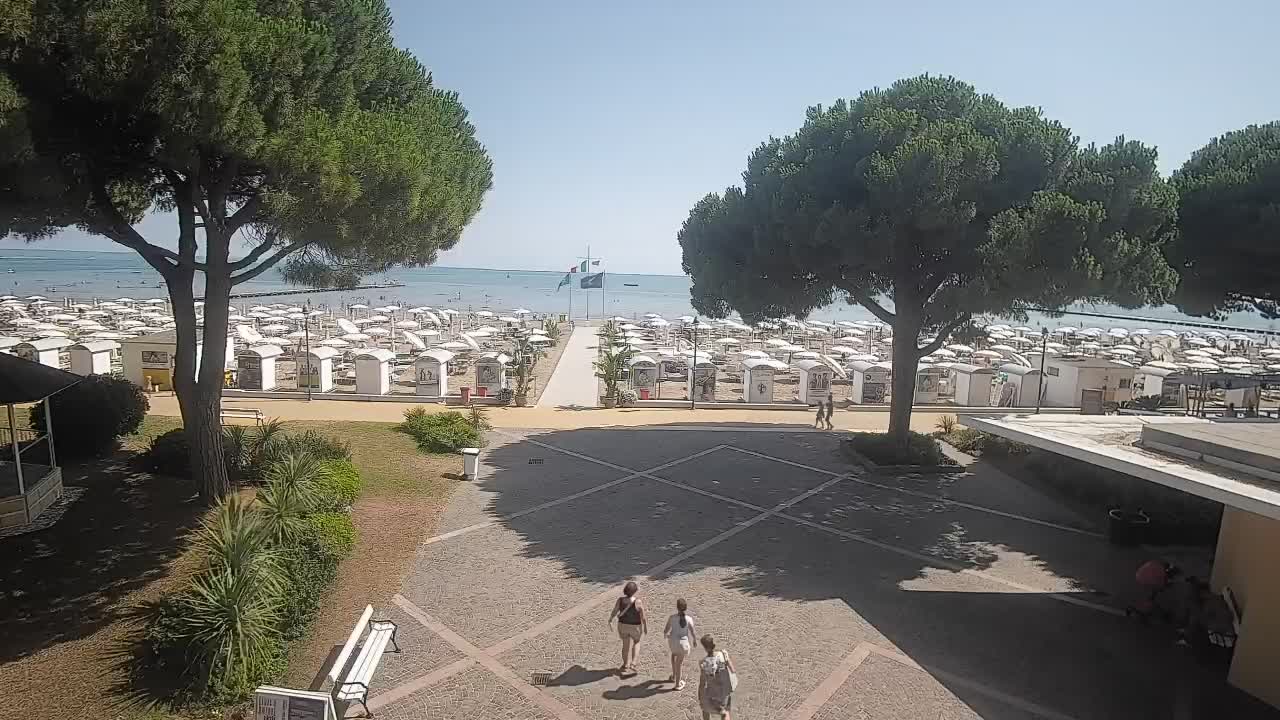 Webcam Grado – Entrée de la plage (Lido di Grado)