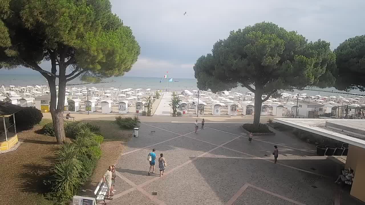 Webcam de Grado – Entrada de la playa (Lido di Grado)