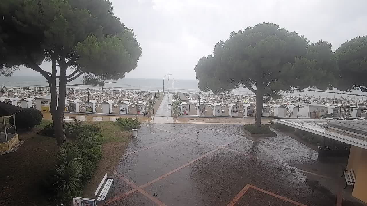 Spletna kamera Gradež (Grado) – Vhod na plažo