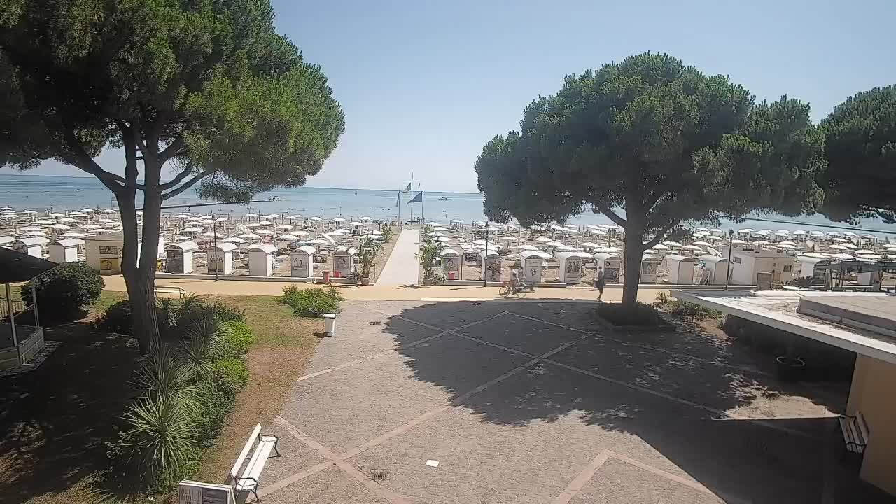 Spletna kamera Gradež (Grado) – Vhod na plažo