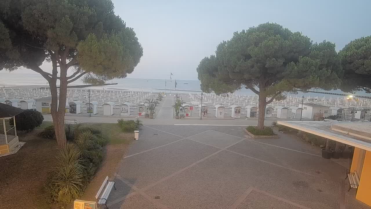 Webcam de Grado – Entrada de la playa (Lido di Grado)