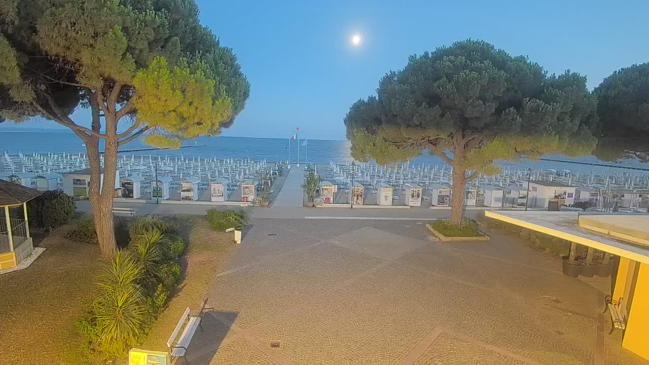 Grado Webcam – Strandzugang am Lido di Grado