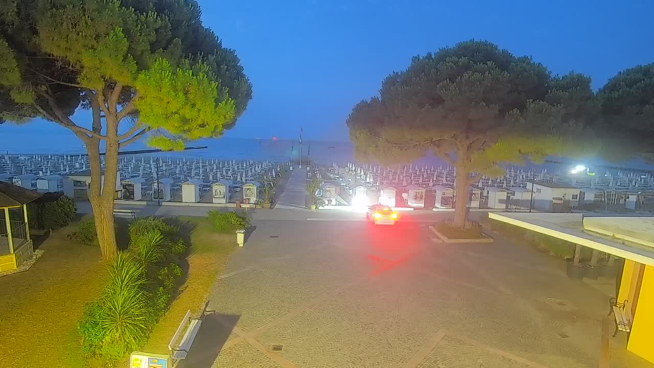 Webcam de Grado – Entrada de la playa (Lido di Grado)
