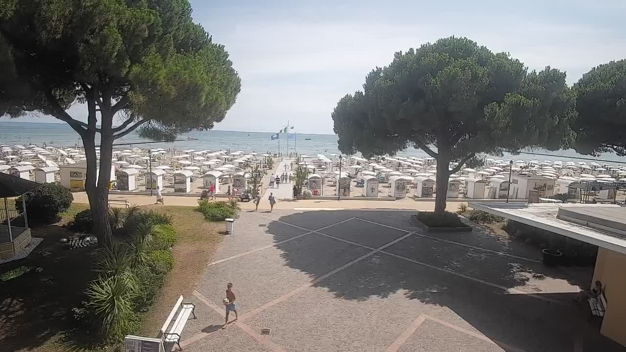 Webcam Grado – Entrée de la plage (Lido di Grado)