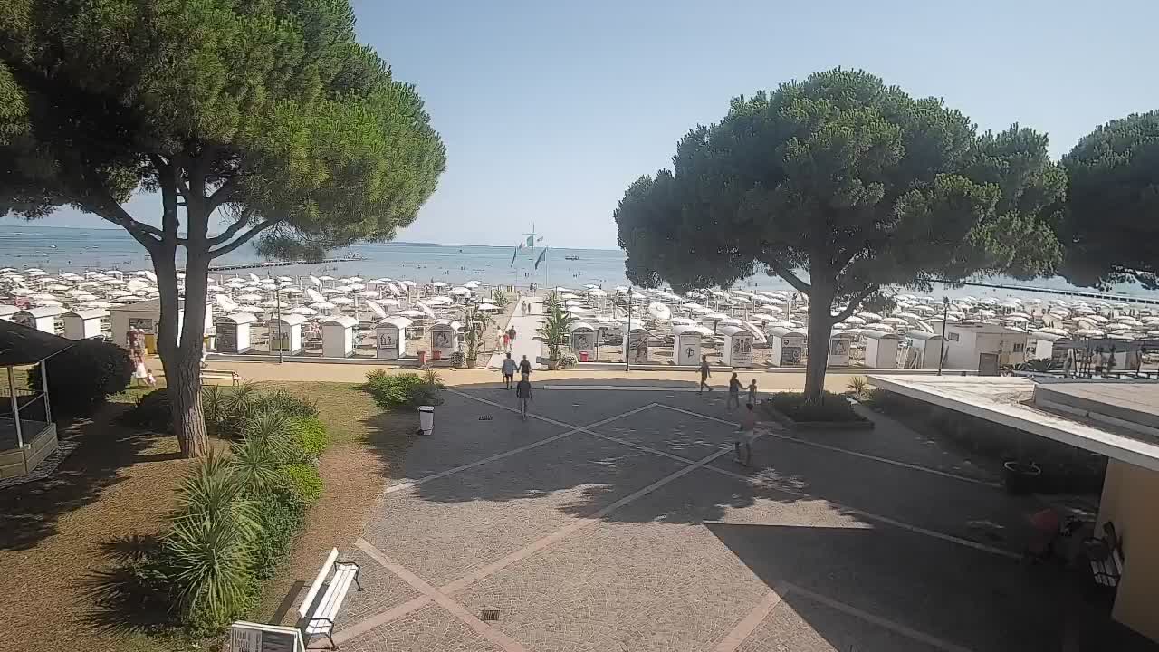 Grado Webcam – Strandzugang am Lido di Grado