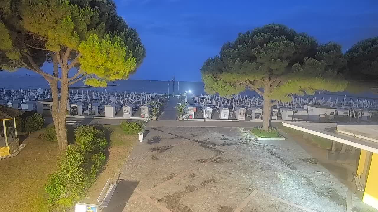 Spletna kamera Gradež (Grado) – Vhod na plažo