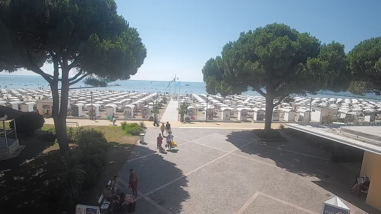 Grado Webcam – Strandzugang am Lido di Grado