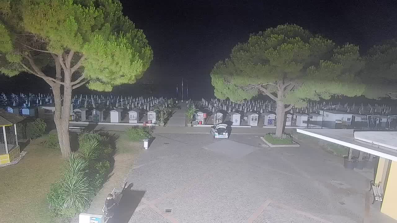 Spletna kamera Gradež (Grado) – Vhod na plažo