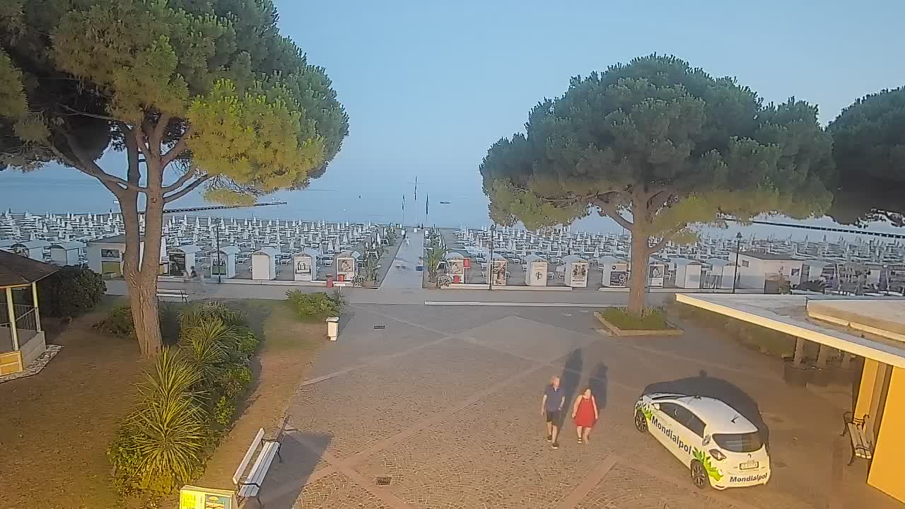 Webcam de Grado – Entrada de la playa (Lido di Grado)