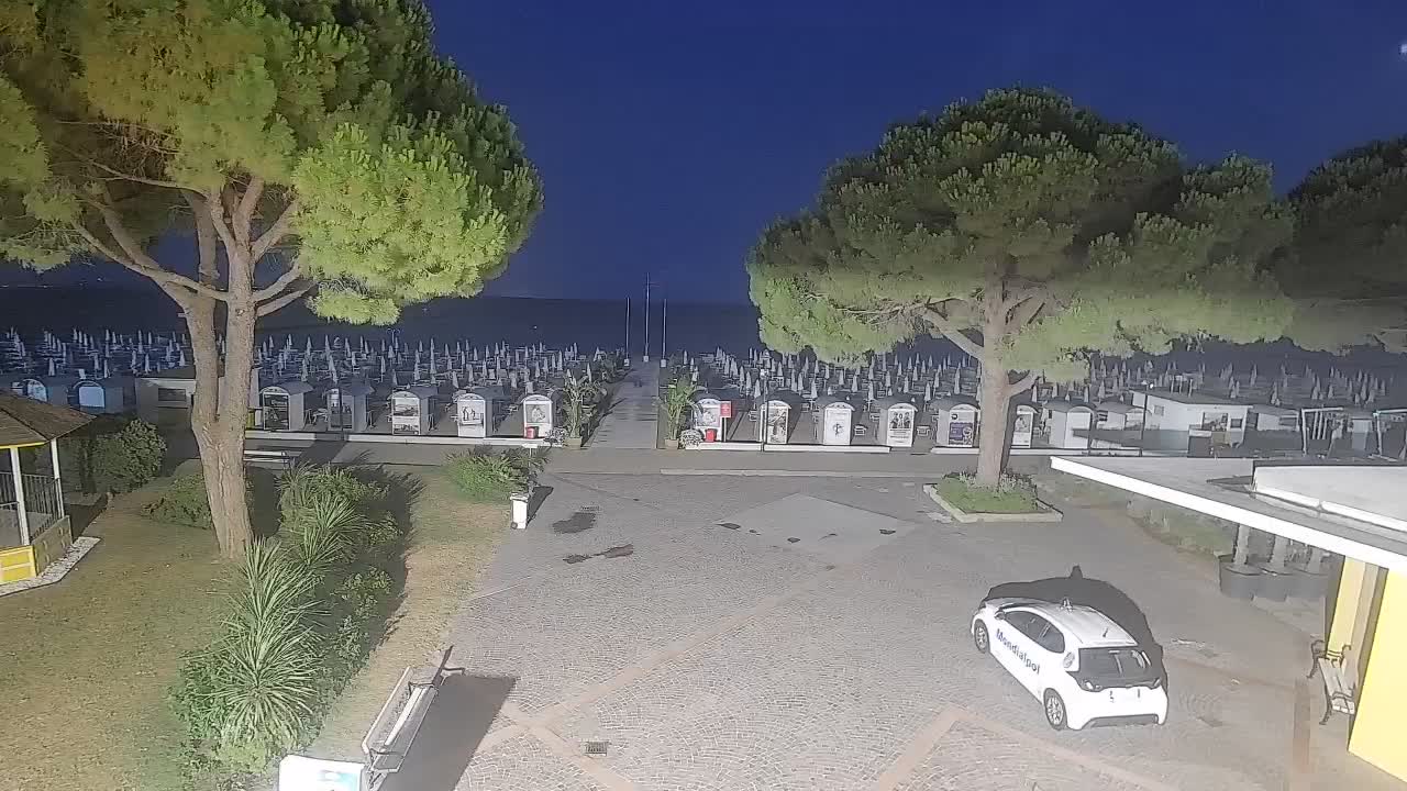Webcam de Grado – Entrada de la playa (Lido di Grado)