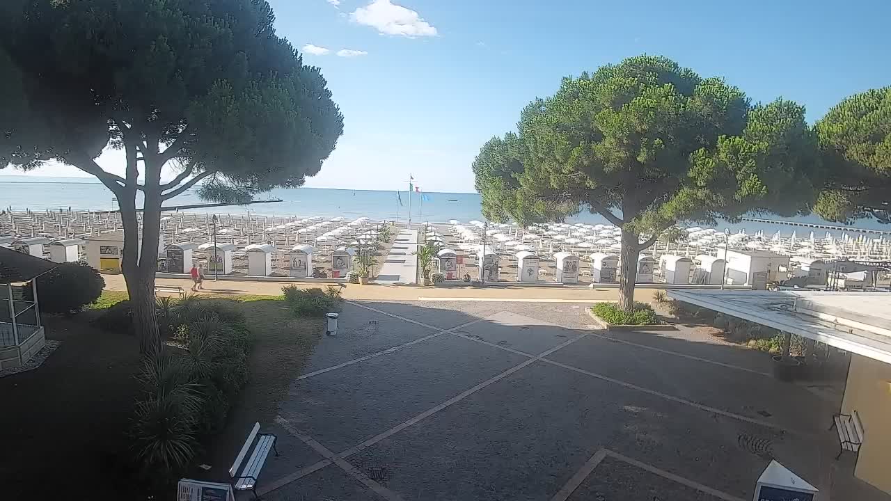 Grado Webcam – Strandzugang am Lido di Grado