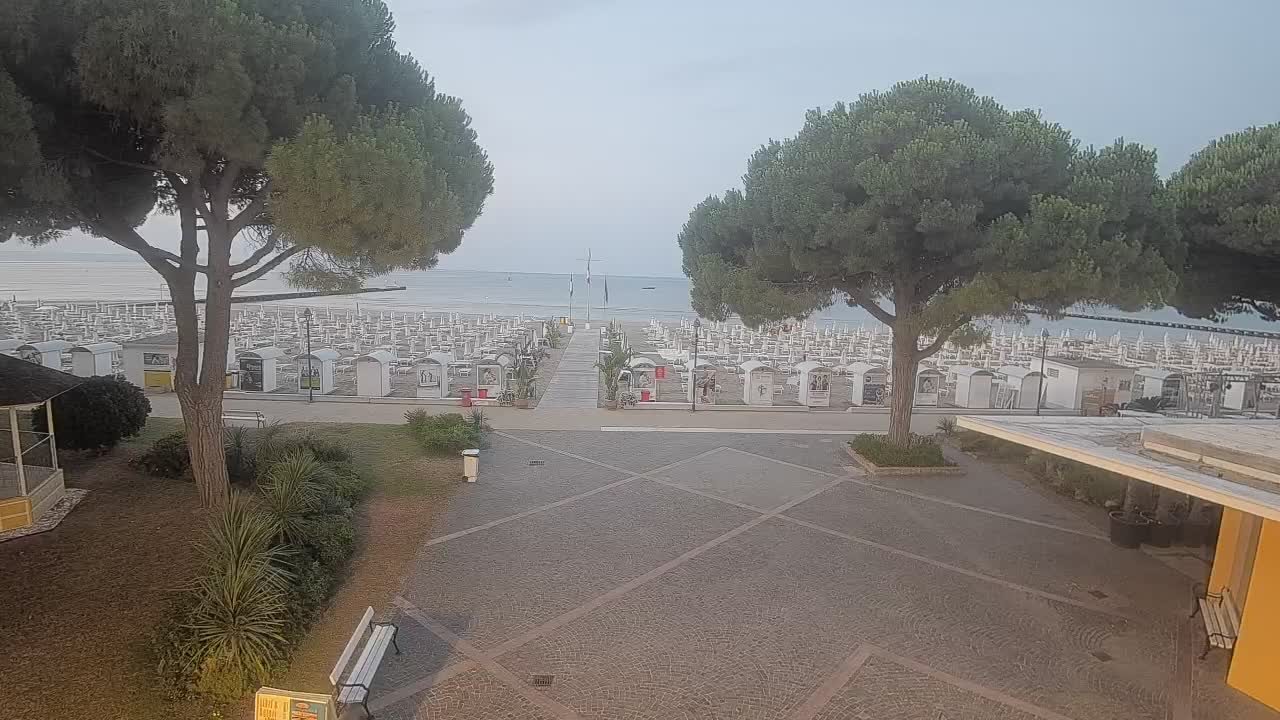 Spletna kamera Gradež (Grado) – Vhod na plažo