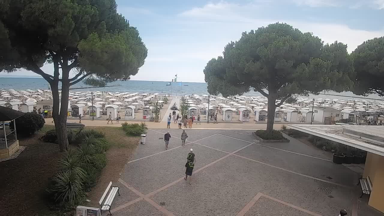 Webcam Grado – Entrée de la plage (Lido di Grado)