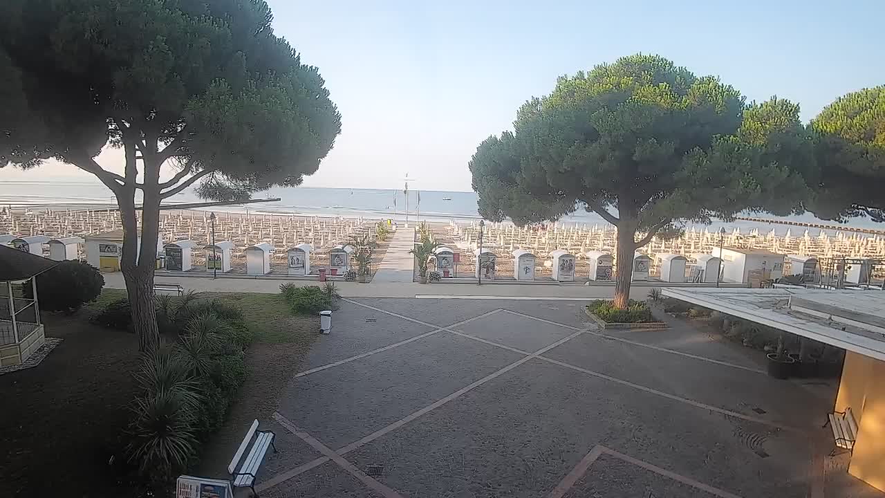 Webcam de Grado – Entrada de la playa (Lido di Grado)
