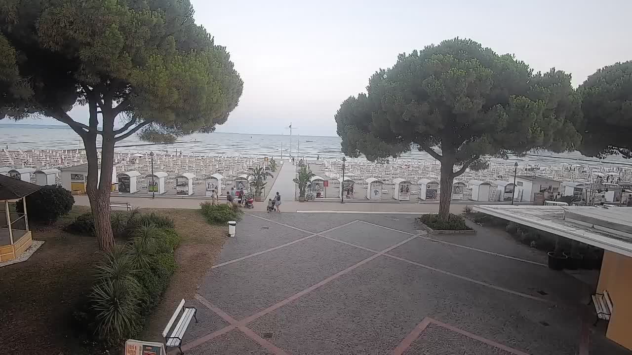 Spletna kamera Gradež (Grado) – Vhod na plažo