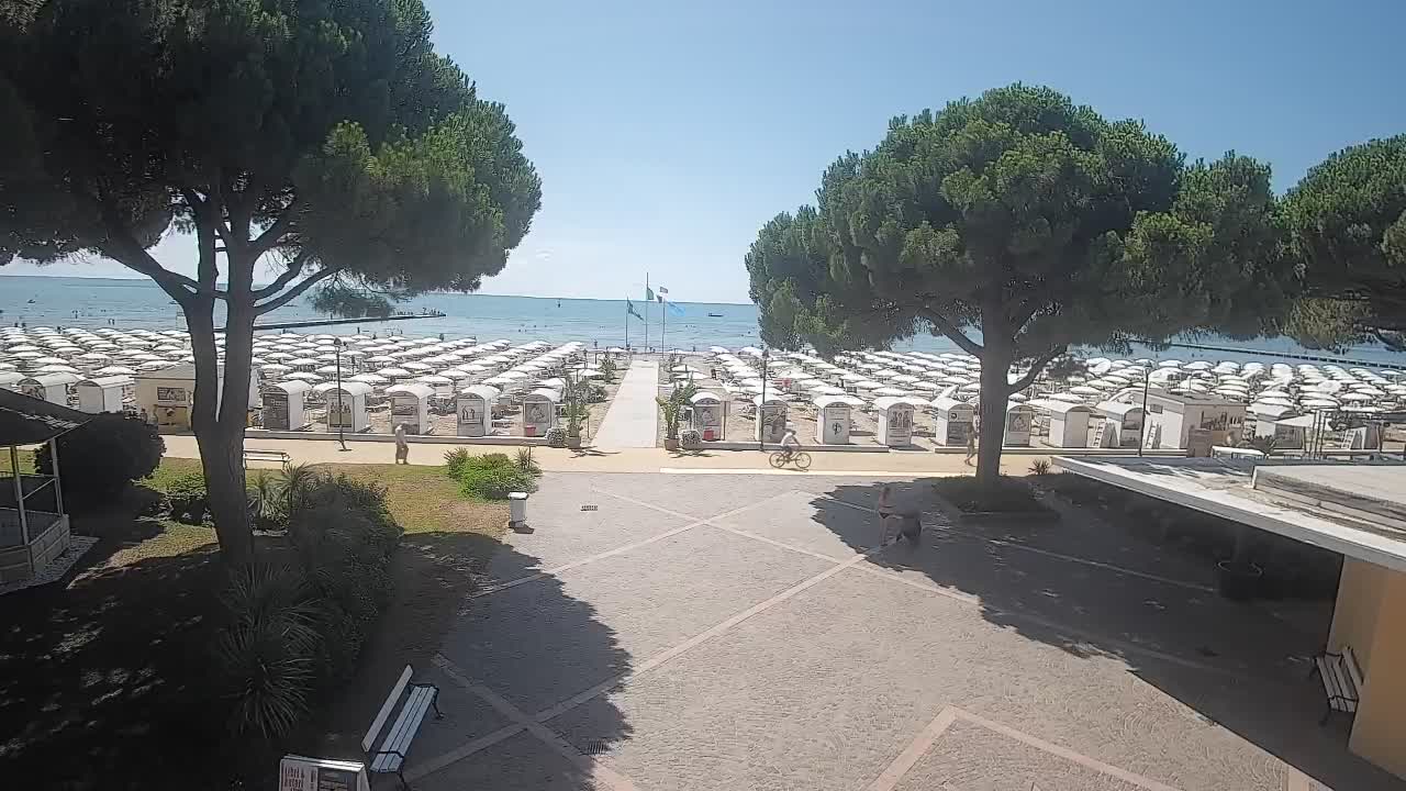 Spletna kamera Gradež (Grado) – Vhod na plažo