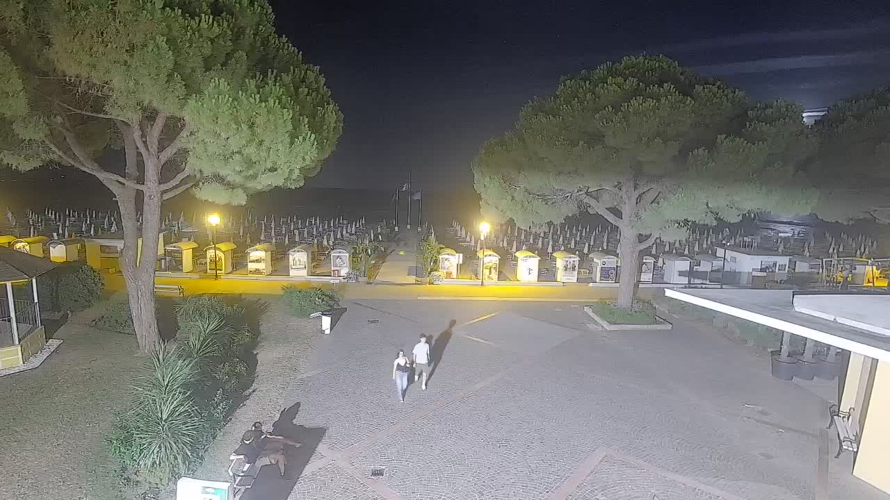 Webcam de Grado – Entrada de la playa (Lido di Grado)