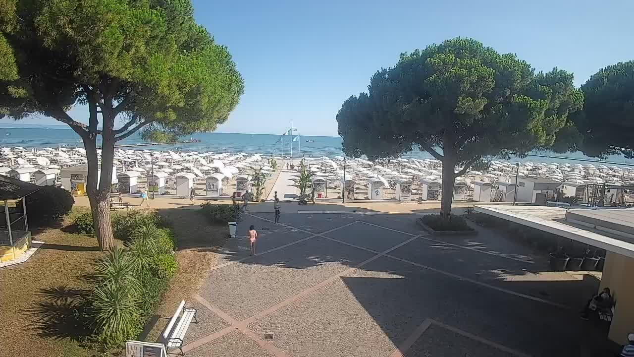 Webcam Grado – Entrée de la plage (Lido di Grado)