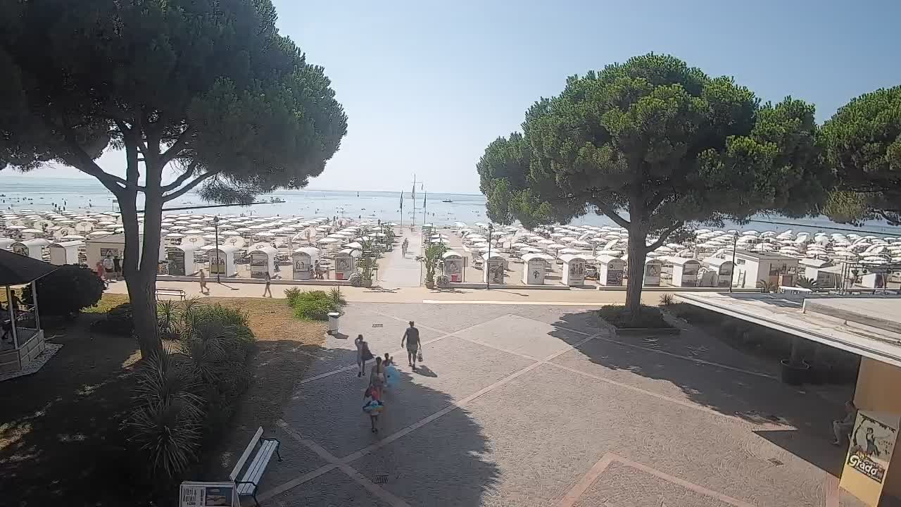 Webcam Grado – Ingresso della Spiaggia (Lido di Grado)