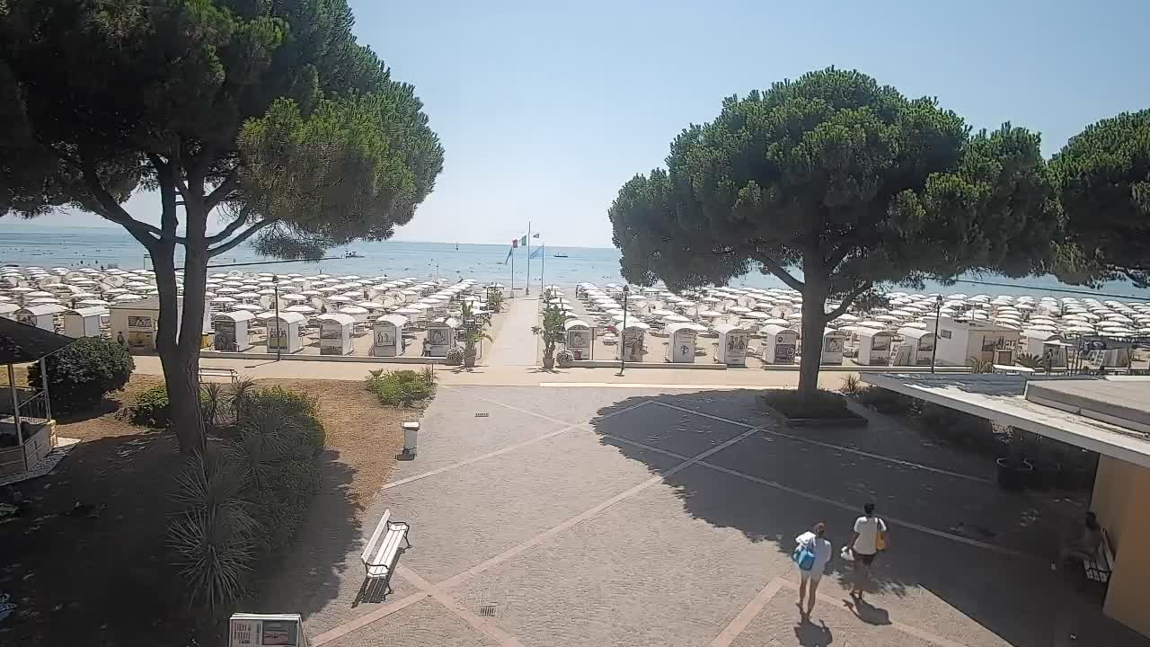 Spletna kamera Gradež (Grado) – Vhod na plažo