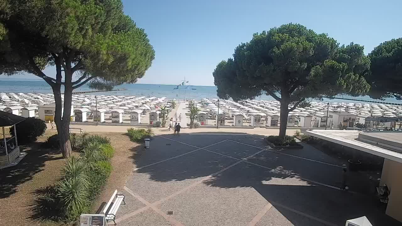 Webcam Grado – Entrée de la plage (Lido di Grado)