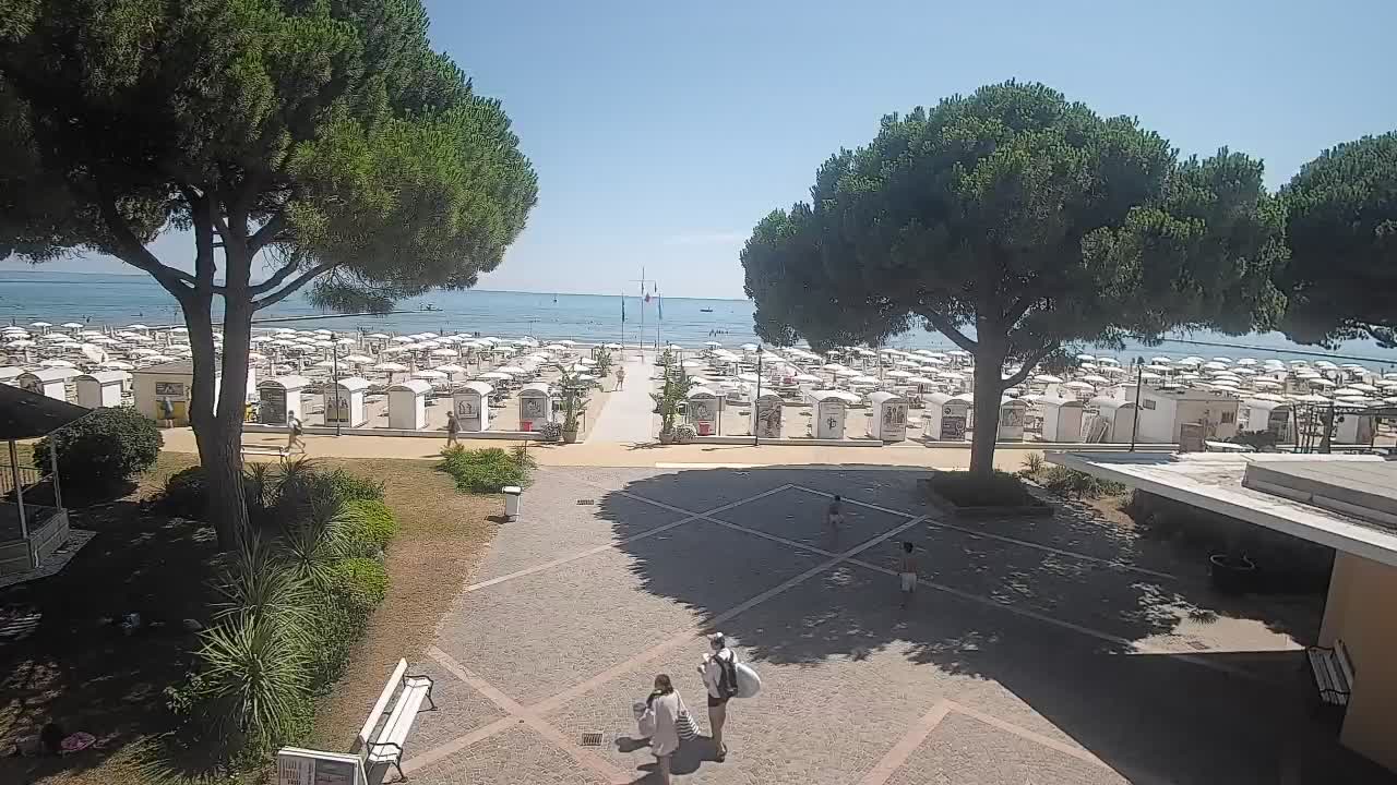 Webcam de Grado – Entrada de la playa (Lido di Grado)