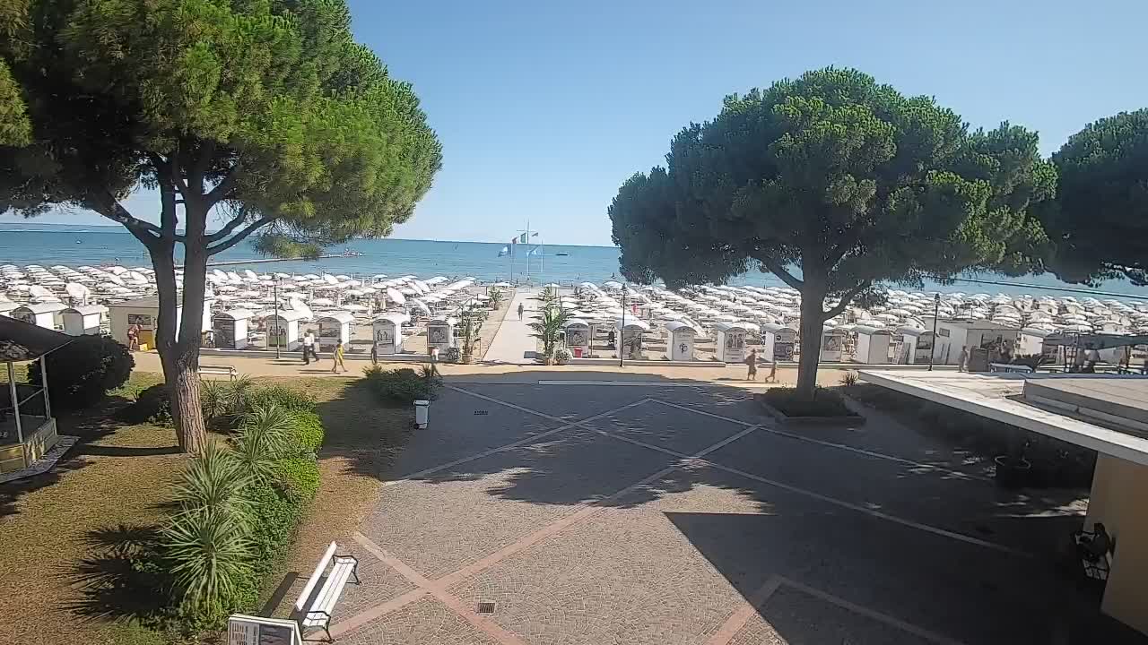 Webcam Grado – Entrée de la plage (Lido di Grado)