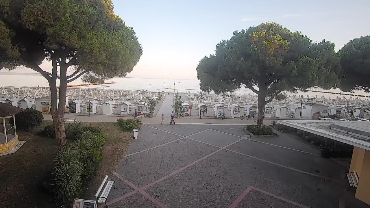 Webcam Grado – Entrée de la plage (Lido di Grado)