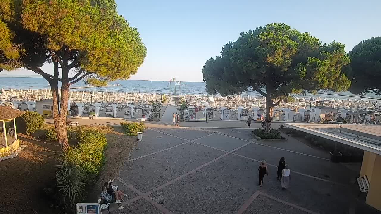 Grado Webcam – Strandzugang am Lido di Grado