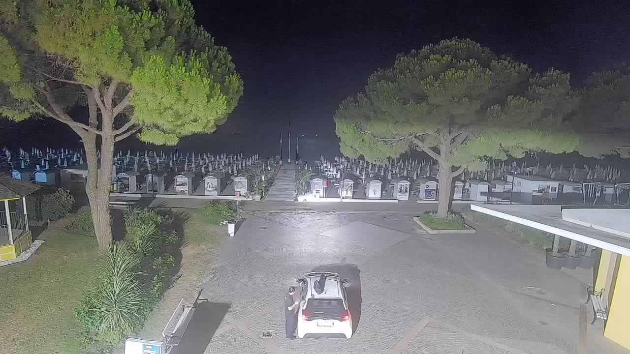 Webcam de Grado – Entrada de la playa (Lido di Grado)