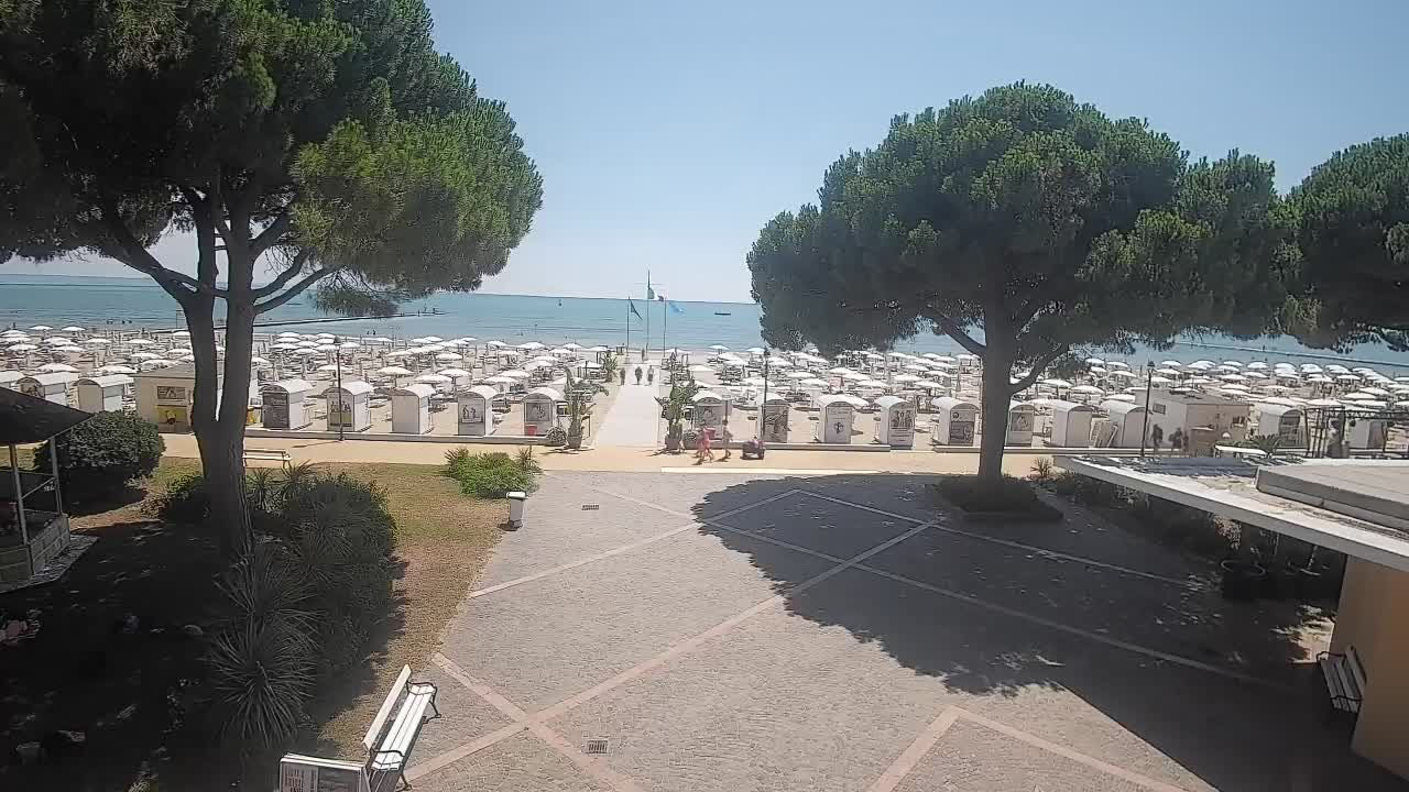 Grado Webcam – Strandzugang am Lido di Grado