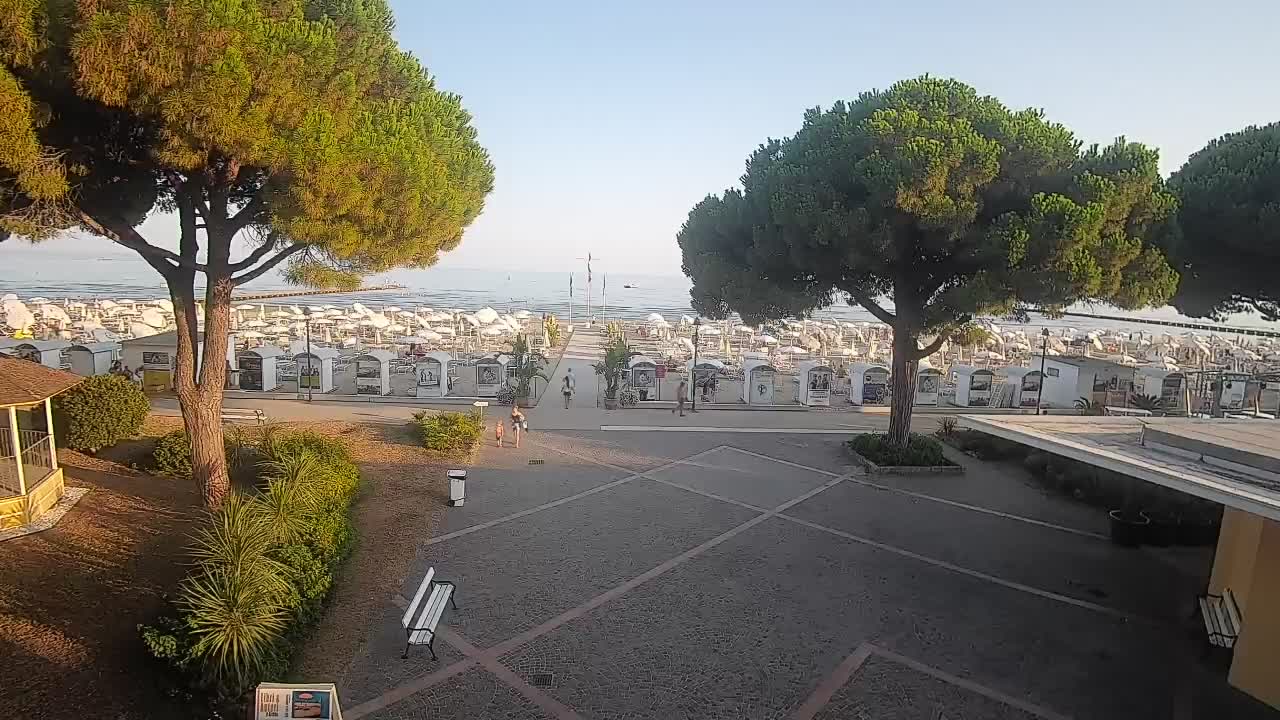 Web kamera Grado – Ulaz na plažu (Lido di Grado)