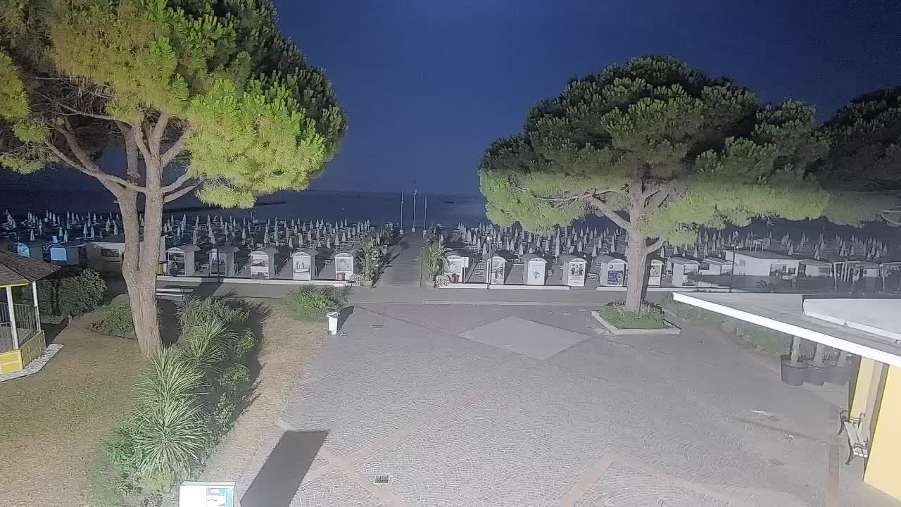 Spletna kamera Gradež (Grado) – Vhod na plažo