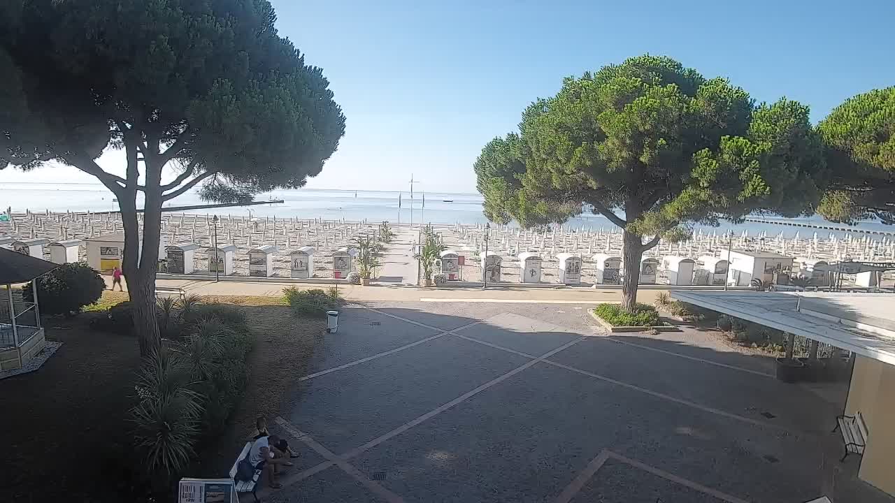 Webcam de Grado – Entrada de la playa (Lido di Grado)