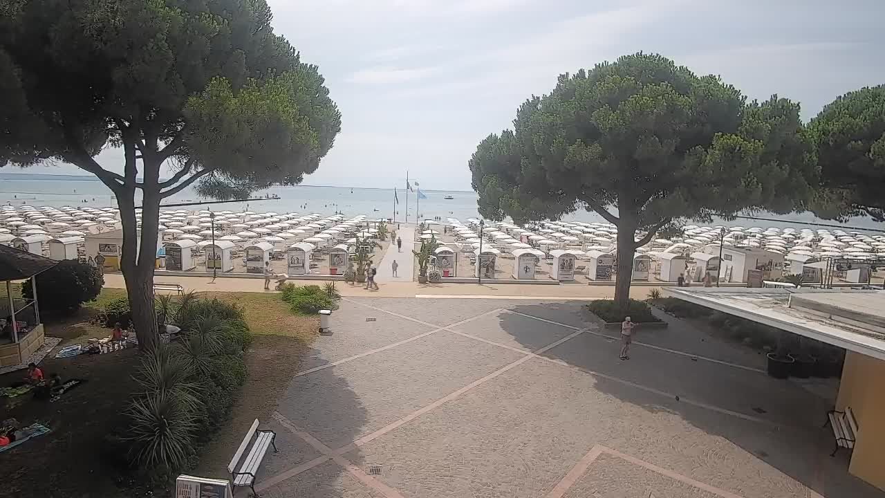 Grado Webcam – Strandzugang am Lido di Grado