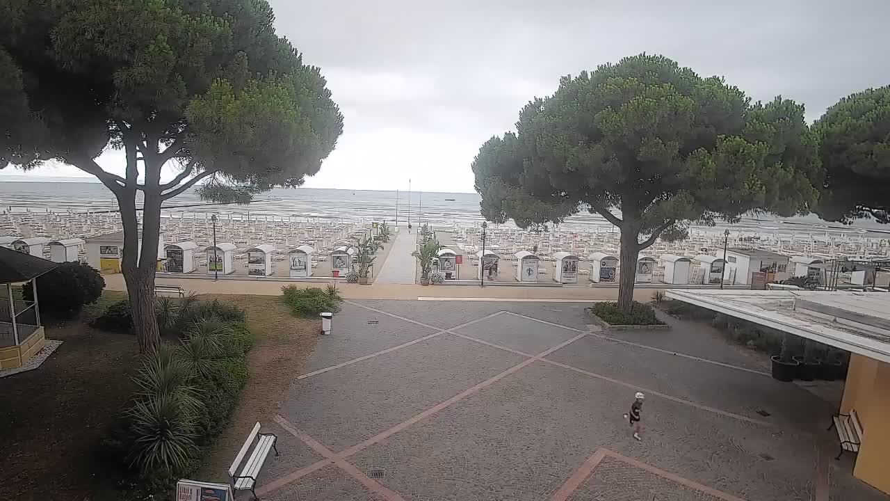 Webcam de Grado – Entrada de la playa (Lido di Grado)
