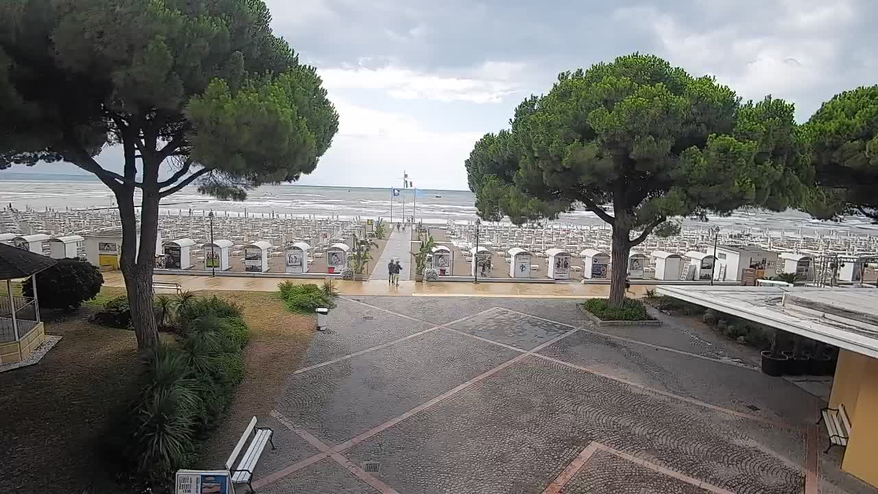 Webcam de Grado – Entrada de la playa (Lido di Grado)