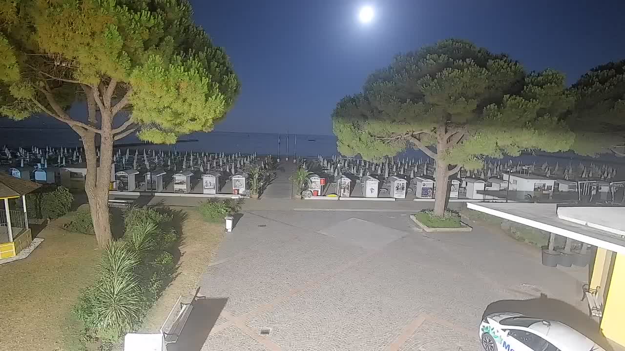Webcam Grado – Entrée de la plage (Lido di Grado)